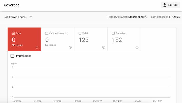 Search console is a way to find 404 error codes on your website