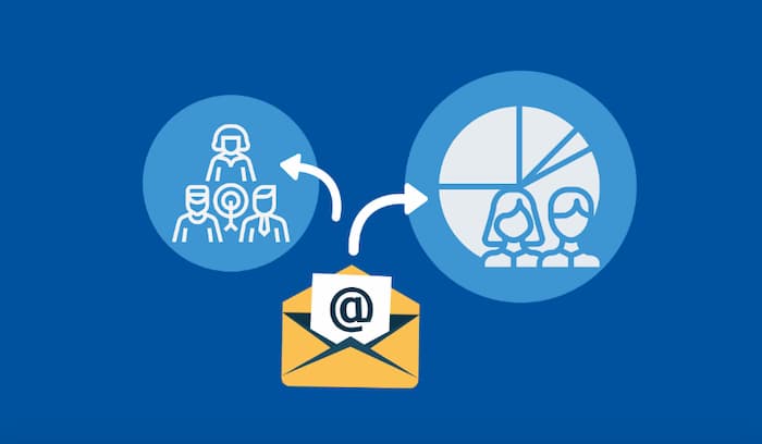 segment your email list to personalize the content you send